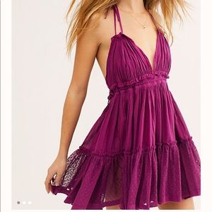 Free people 100 degree mini dress